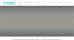 Desktop Screenshot of impactmarketing.net